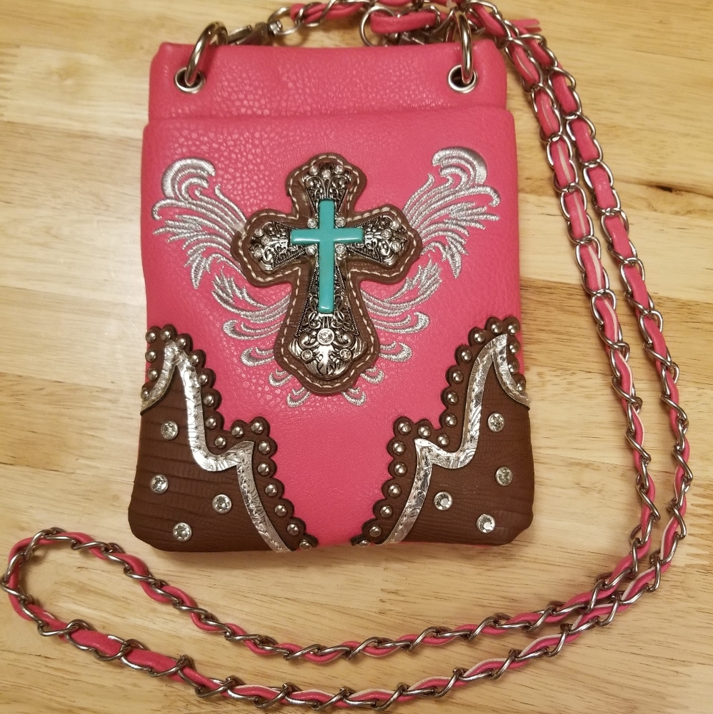 P & G crossbody bag